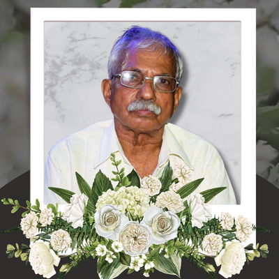 : Mr. Hansel Augustin Amanna, (85 Years), of Korangrapady - Udupi