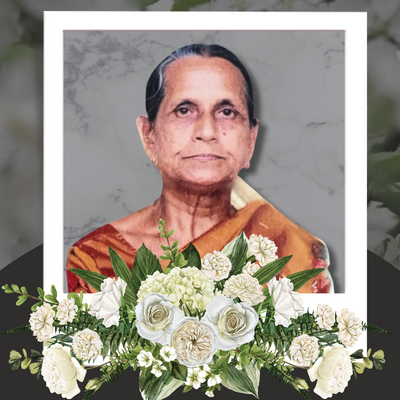 Mrs. Jane Rosely Welton, (86 Years) Manipal, Udupi