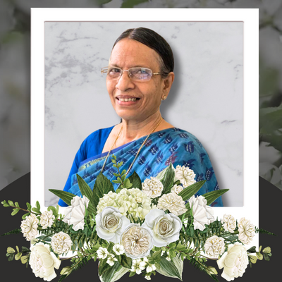 Mrs. Irene Puthranna, (71 Years) Mission Compound, Udupi